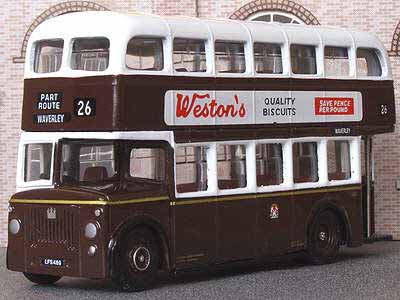 Edinburgh Corporation Leyland Titan PD2 tin front Metro-Cammell fleet livery